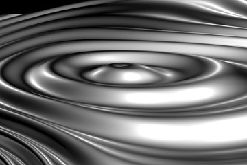 liquid silver ripple background