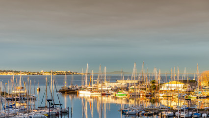Obraz premium Port de plaisance de Balaruc les Bains, Languedoc