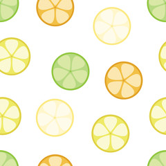 citrus seamless background