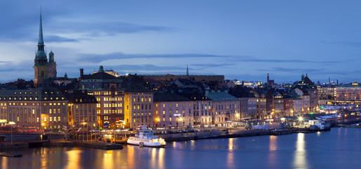 Obraz premium View over Stockholm, Sweden