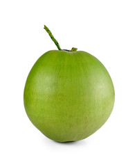 Coconut isolated on white background