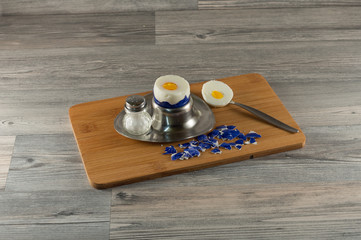 Osterei zum Frühstück