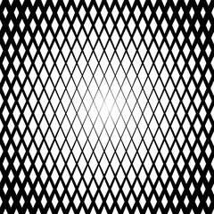 Fototapeta premium Background with gradient of diamond shaped cells grid
