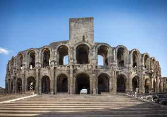 Fototapeta na wymiar Arles - Amphitheater 10