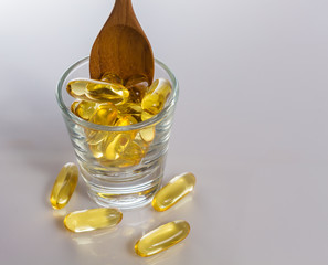 Evening primrose oil capsule,supplementary food.