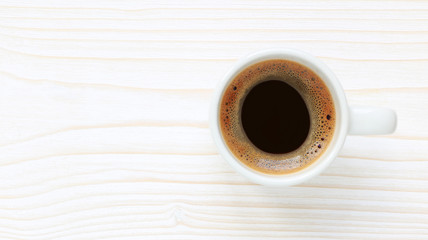 Expresso sur bois blanc... carte et menu