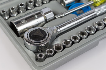 combination socket wrench set for engineer