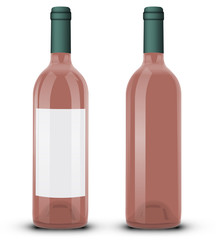 Bouteille de rosé 01