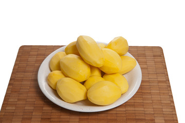 geschaelte Kartoffeln