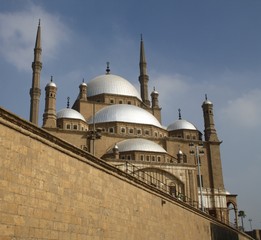 Fototapeta na wymiar Mezquita de Muhammad Alí