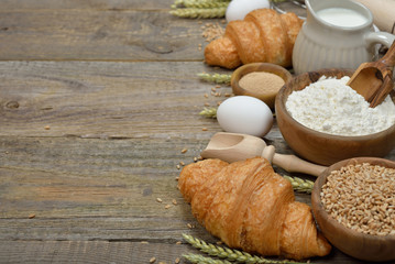 Ingredients for baking