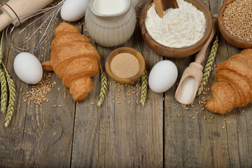 Ingredients for baking