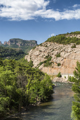 Fototapeta na wymiar Mountain landscape in Catalunya