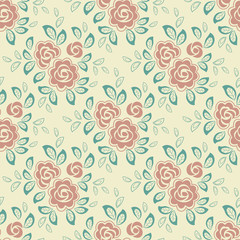 Floral seamless pattern