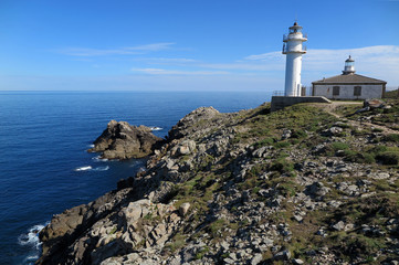 Fototapeta na wymiar Faro de Cabo Touriñán, Galícia