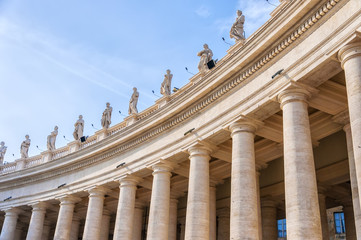 Rome Saint Peters Colonnade