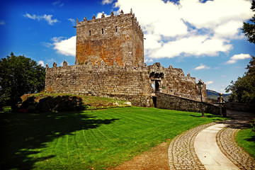 Soutomaior Castle, Pontevedra, Galicia, Spain