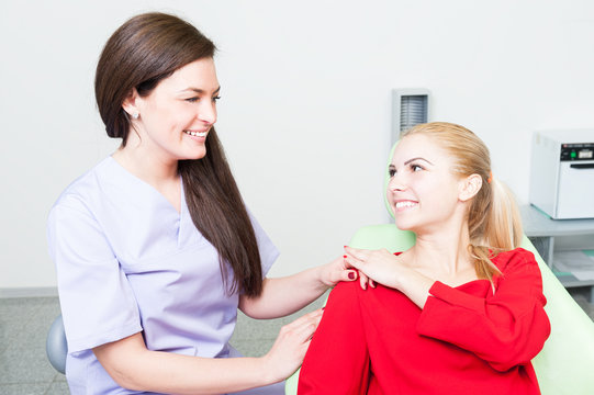 Care and empathy in dental office
