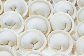 Dumplings closeup