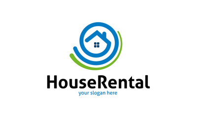 Fototapeta premium House Rental Logo