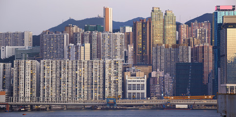 Beautiful HongKong cityscape