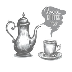 Vector design for coffee menu 2