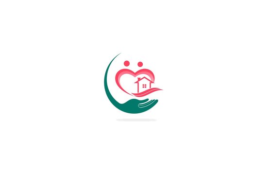 house family care heart logo