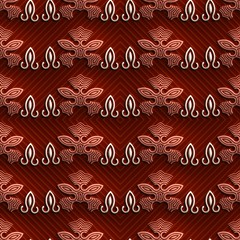 Plastic background tiles