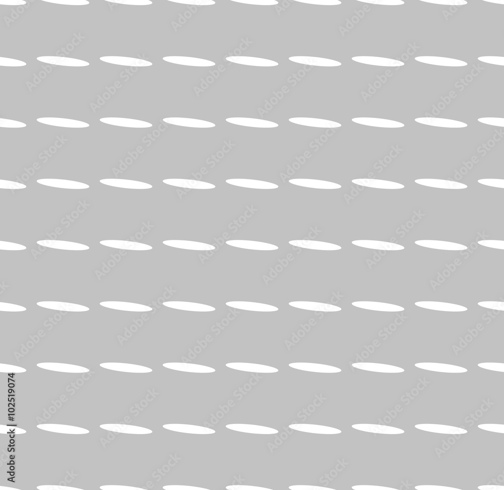 Poster grayscale minimal pattern with white oval shapes