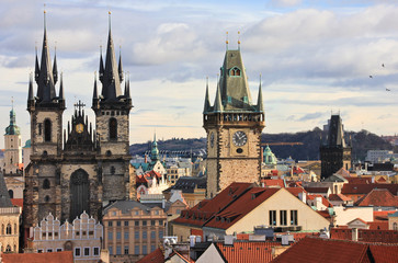 Fototapeta premium Prague Towers