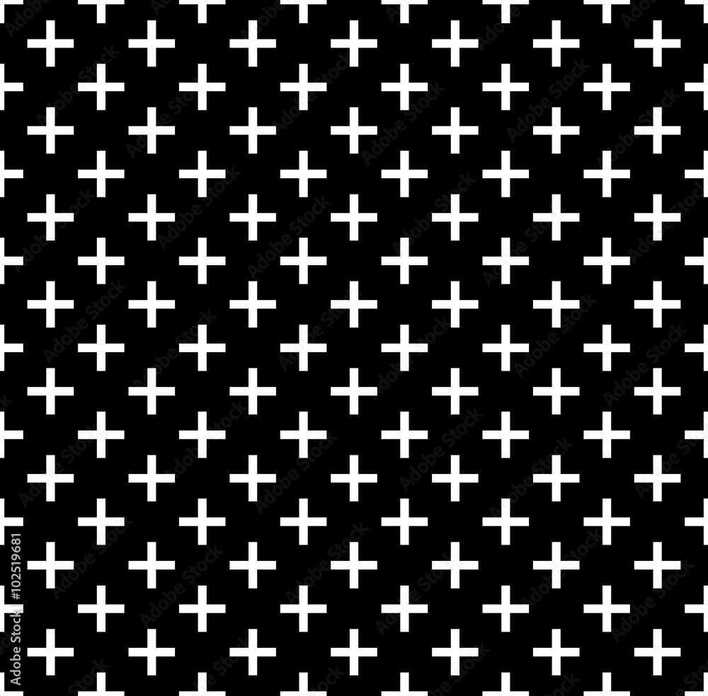 Aufkleber seamlessly repeatable abstract geometric pattern, background. ed