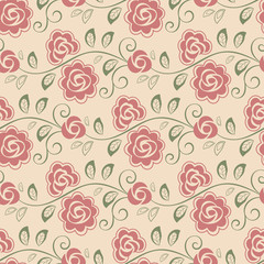 Floral seamless pattern