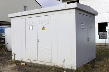 transformer station for supply of village