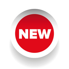 New label vector red