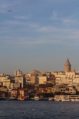 Fototapeta na wymiar City of Istanbul with Galata tower, Turkey