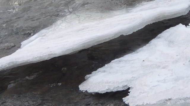 rivi&egrave;re en hiver