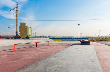 staff in the skatepark