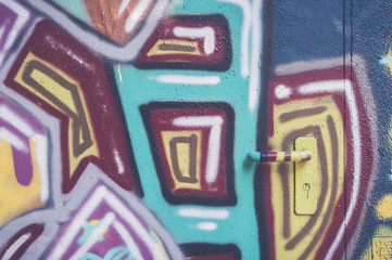 Graffiti formes abstraites