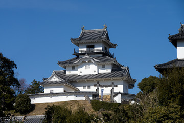 掛川城、2016年2月