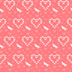 Wedding seamless pattern vintage background