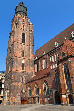 Church of St Elizabeth in Wroclaw