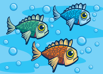 Fish Underwater