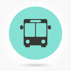 Bus - vector icon.