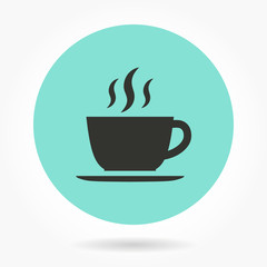 Coffee - vector icon.