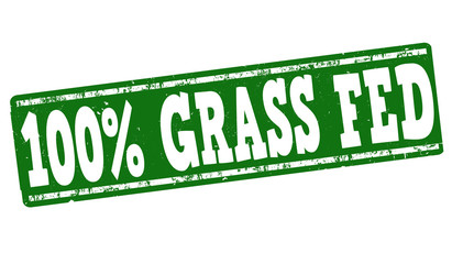 100 percent grass fed stamp
