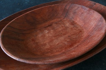 Wooden bowl