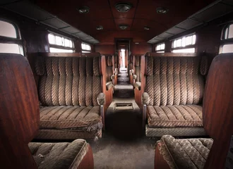 Wanddecoratie Trein Abandoned train  © alexdoomer