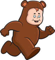 Obraz premium Bear Costume