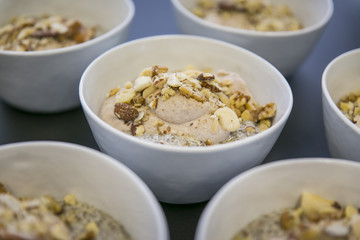 Chia Pudding / Müsli mit Nüssen