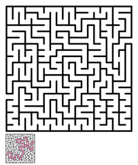 Labyrinth maze puzzle